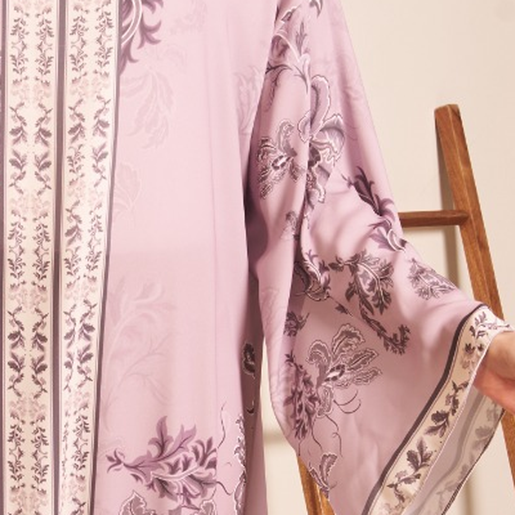 AULIA KAFTAN IN COCOA (FREE SHAWL)