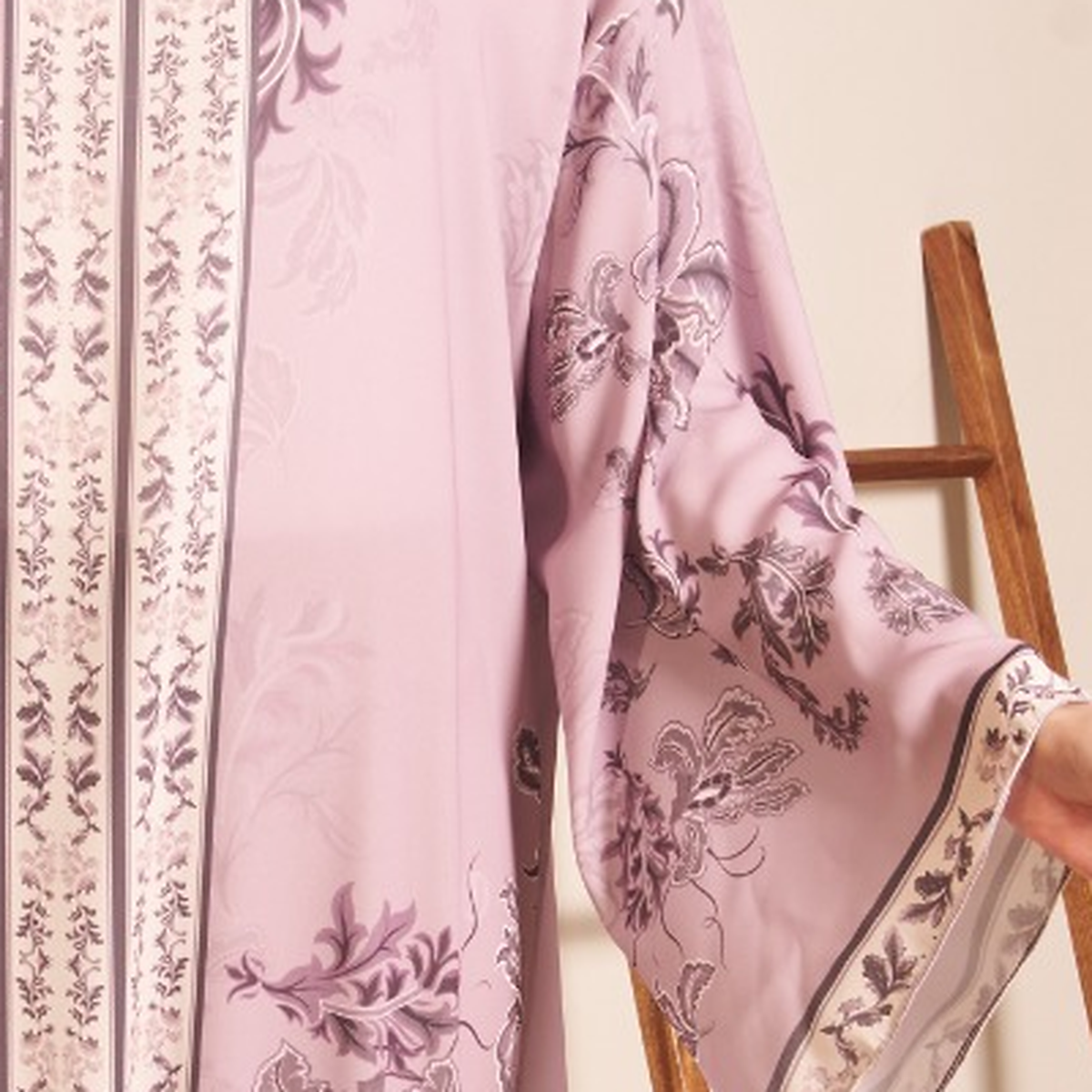 AULIA KAFTAN IN COCOA (FREE SHAWL)