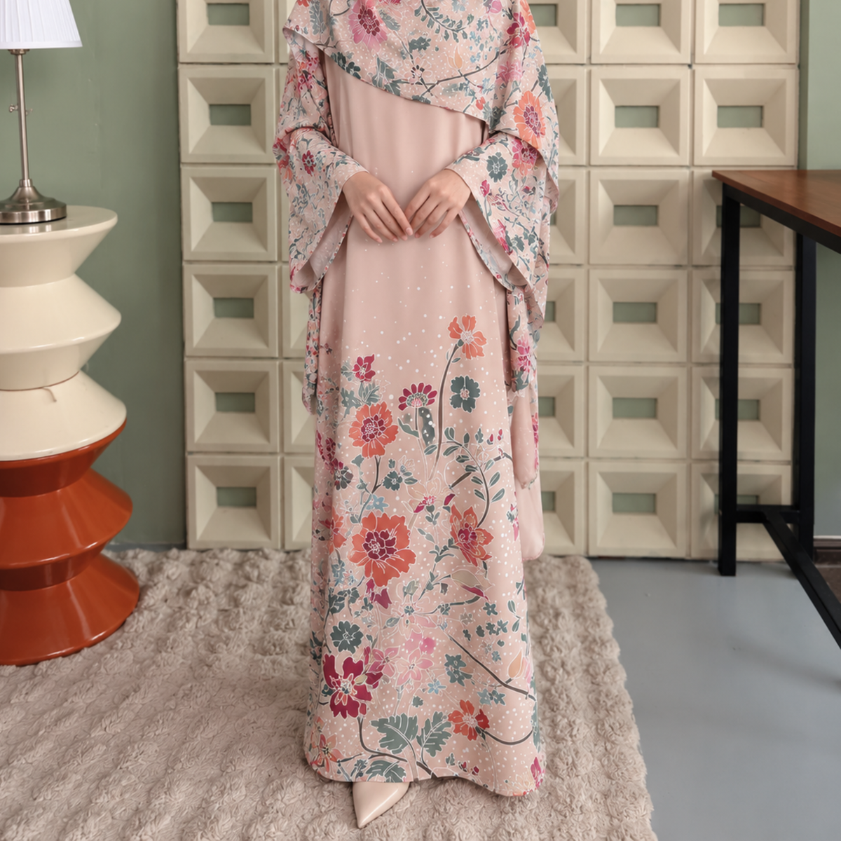AMAYA TAWNY (FREE SHAWL)