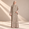 JULIETTE KAFTAN IN SAGE (FREE SHAWL)