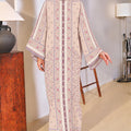 YUSRA KAFTAN IN LAVENDAR PINK (FREE SHAWL)